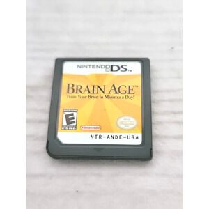 Brain Age: Train Your Brain in Minutes a Day (Nintendo DS) Game Only